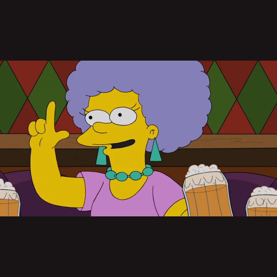 Patty Bouvier — The Simpsons character artwork