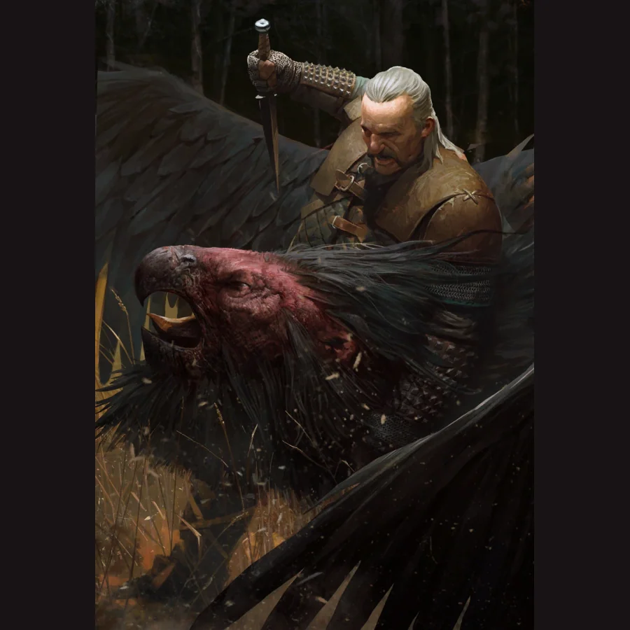 Vesemir — The Witcher character artwork