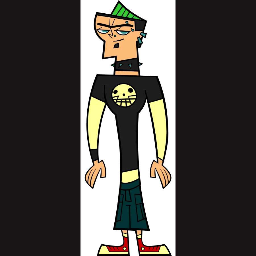 Duncan — Total Drama character artwork
