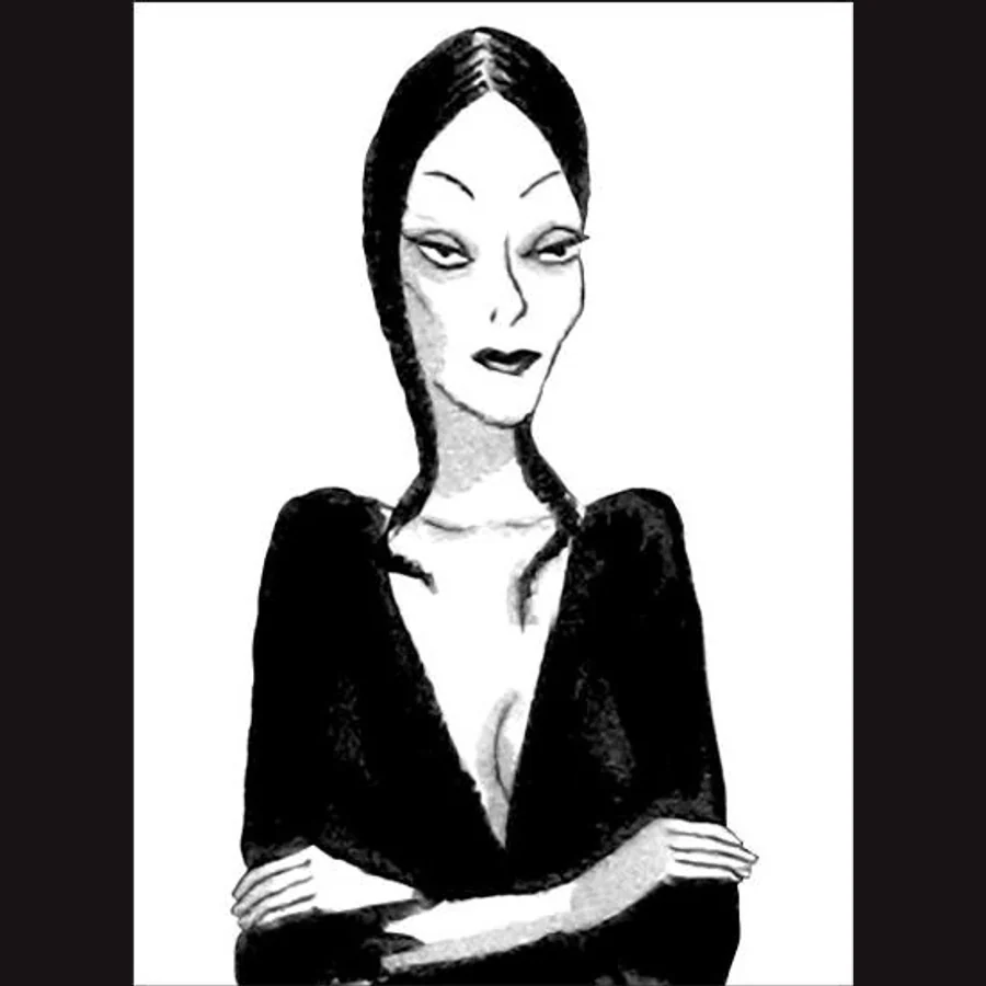 Morticia Addams — Wednesday character artwork