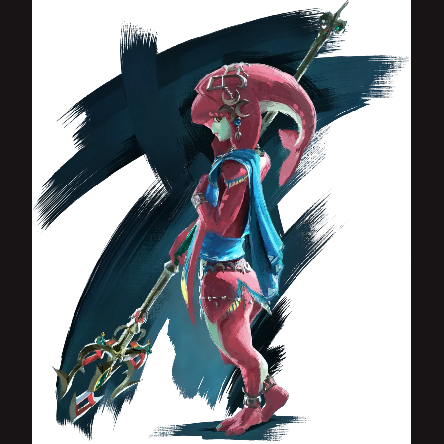 Mipha — The Legend of Zelda character artwork